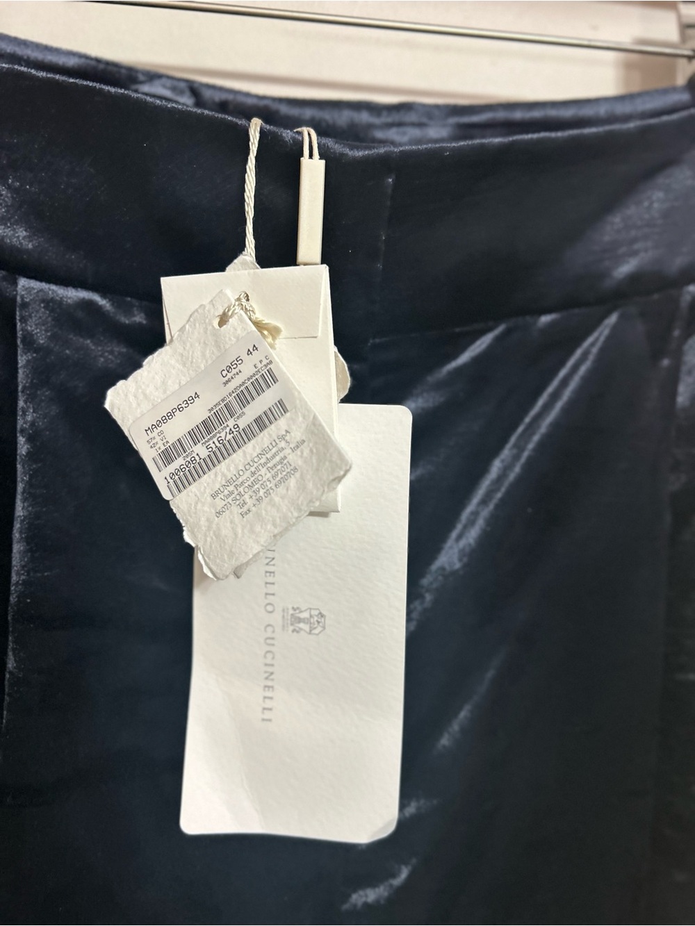 ⭐️NWT Brunello Cucinelli Pants Velour 8⭐️ - Picture 6 of 8